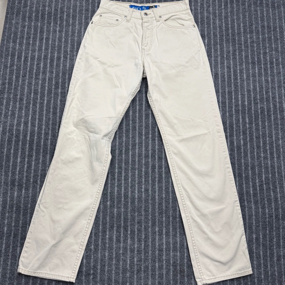 Levi's Vintage SilverTab Medium 5/6 Beige Guy's Fit Straight Leg Jeans (2405)